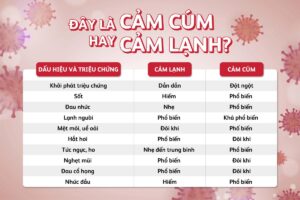 Phân Biệt Cúm, Cảm Lạnh và Dị Ứng: Nhận Diện và Điều Trị